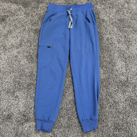 FIGS Zamora 2.0 Jogger Scrub Pants Ceil Blue W18SW2005 Size XXS/P Petite - Picture 1 of 9